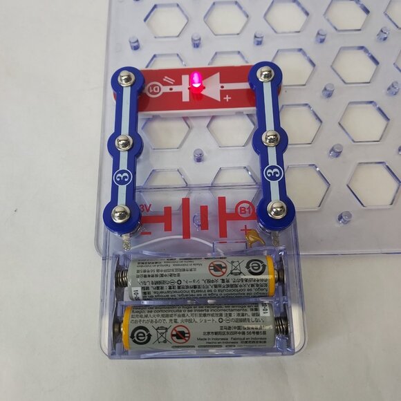 Elenco Snap Circuits Jr. SC-100 Electronics Exploration Kit Complete Clean Box - Picture 10 of 10